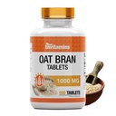 tnvitamins Oat Bran Tablets | 100 Tablets x 1.000 MG per Tablet | Tavolette a fibre ottiche | Supplemento solubile e fibra alimentare | Supporta la salute digestiva * | Formula ad alta potenza