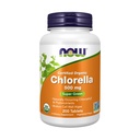 NOW Integratori alimentari, Clorella Organica 500 mg con clorofilla naturale, Beta-Carotene, Carotenoidi misti, Vitamina C, Ferro e Proteine, 200 compresse
