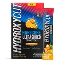 Hydroxycut Hardcore Ultra Shred Bevande Sticks, Tangerine Mimosa - 20 Packets - Zucchero Zero o Calorie - Include Paraxanthine & B Vitamins - per le donne e gli uomini