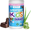 Bambini Super Greens Organic Polvere con frutta e verdura - All-In-One Bambini Multivitaminico fatto da piante reali - No Vitamine sintetiche, Nessun Filler o Binders, Nessun Zucchero Aggiunto.