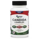 Candida Complex Cleanse Detox Caprylic Acid Supplement, Oregano Extract, Probiotics, Enzymes (60 Capsules, 30 Day Supply)