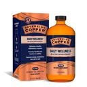 Sovrano Bio-Active Copper Hydrosol - Biodisponibile Integratore Liquido Rame per Adulti e Bambini con Idrosol Argento per Capelli, Pelle e Unghie - 32 fl oz (946mL)