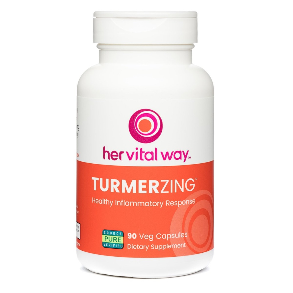 TurmerZing C-14 Testato curcuma e zenzero per una risposta infiammatoria sana, 95% Curculine 5% Gingerols
