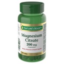 Citrato di Magnesio di Bounty Natura 200 mg, 75 compresse