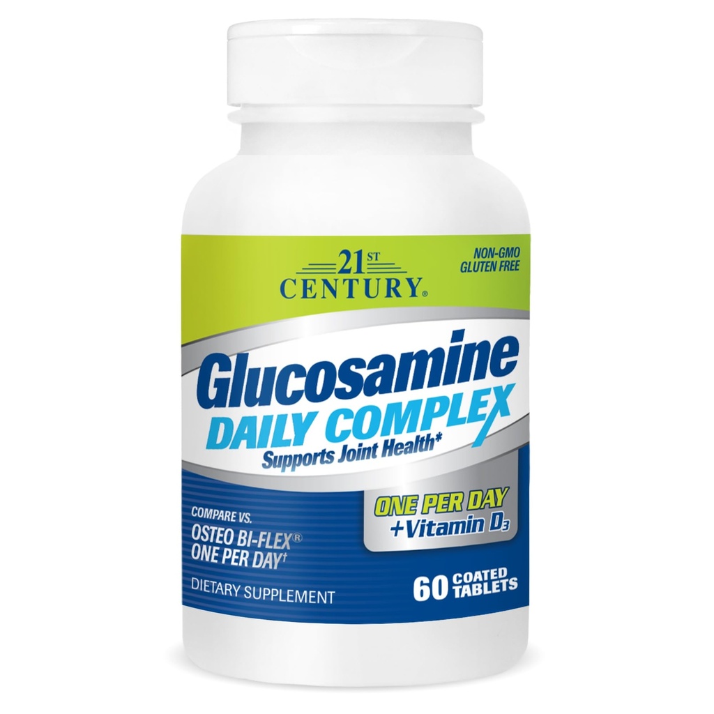 21 ° secolo Glucosamine Daily Complex Plus D compresse, 60 conte (27708)