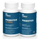 Dr. Tobias Probiotics 30 miliardi & Prebiotici Sostenere la digestione & Gut Salute