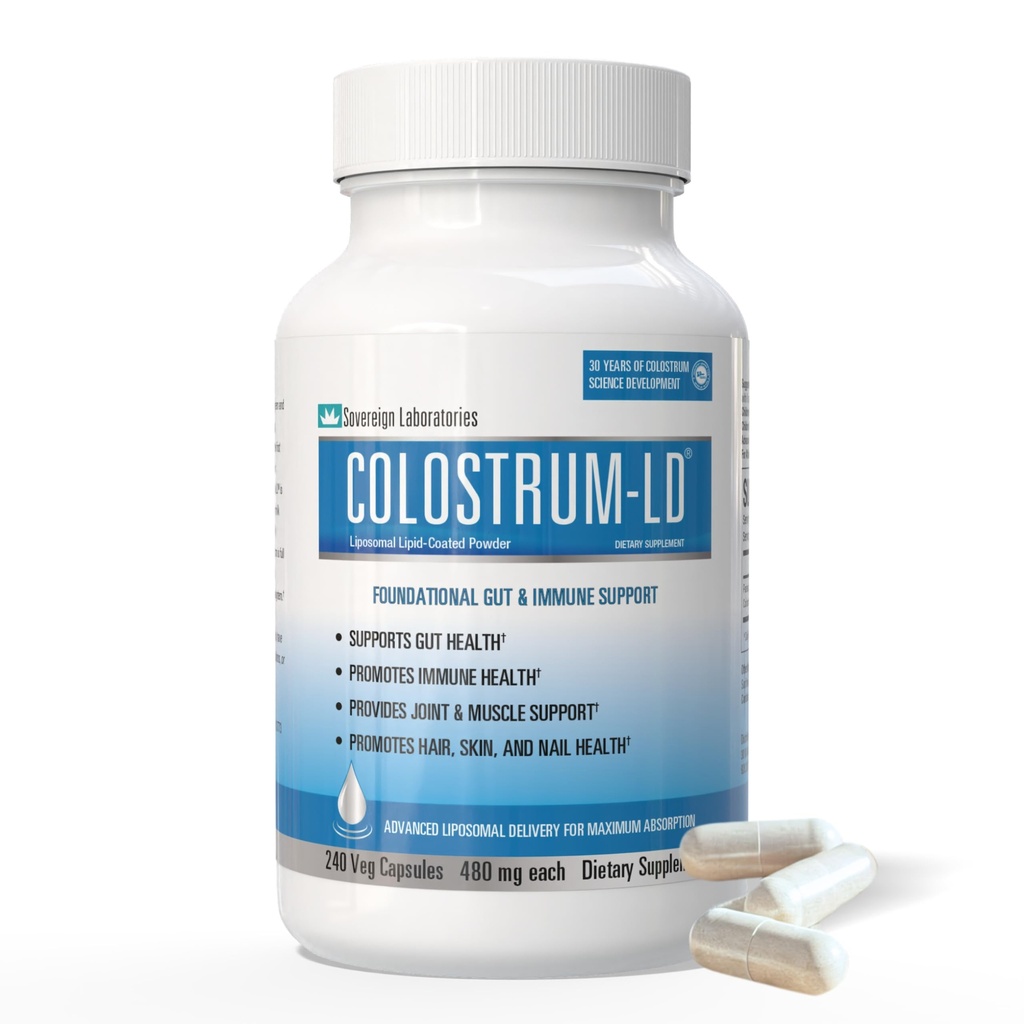 Colostrum-LD Capsules Colostrum con Consegna Liposomica - Alto assorbimento - 240 capsule