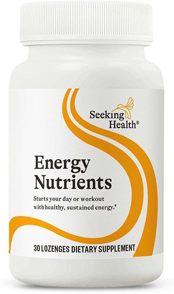 Ricerca di energia sanitaria Nutrienti - Ex NADH + CoQ10, 25 mg NADH + 25 mg CoQ10 per sostenere l'energia naturale e l'invecchiamento sano, supporto antiossidante, supporto di memoria e messa a fuoco (30 lozenges)*