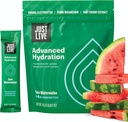 Semplicemente vivere l'idratazione avanzata - Sour Watermelon, Miscela di bevanda di elettrolita, Estratto di ciliegie di Tart, Supporta il recupero e l'assorbimento, Basso zucchero, 14 Pack