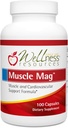 Muscolo Mag - Formula di Magnesio altamente assorbibile per Guarigione Muscolare - con Magnesio Malato & Glycinate (100 capsule)