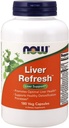 NOW alimenti fegato rinfrescante Veg capsule,180 capsule (pacchetto di 2)