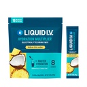 Liquido I.V.® Hydration Multiplier - Pina Colada | Miscelatore per bevande a polvere elettrolita | 1 Confezione (16 Serve)