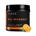 Kaged Original Pre Workout Powder | Orange Crush | Pre-Workout con Creatina, Beta Alanine, L-Citrulline, BCAAs | 274 mg Organic Caffeine | Pre Supplementi per Uomo e Donne | 20 Serve