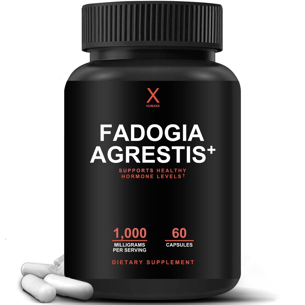 HUMANX Fadogia Agrestis, Tongkat Ali & Beta Ecdysterone 1000mg - USA Supplemento testato di terze parti - Estratti potenti per sostenere le prestazioni atletiche e la massa muscolare - Integratori di capsule vegetali