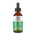 BIORAY Kids NDF Focus, Citrus - 2 fl oz - Supporta la funzione cognitiva, Migliora la chiarezza e promuove livelli di energia stabile - Non OGM, Vegetariano, Gluten Free - 1-2 Mese di alimentazione