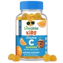 Vitamina C senza zucchero per bambini – 250 mg – Integratore naturale di gusto di grande gusto – Vitamina vegetariana GMO-Free – per il supporto immunitario – per i bambini – 90 Gummies