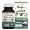 Organic Saccharomyces Boulardii - 10 miliardi di CFU - Clinicamente convalidato CNCM I-1079 Strain Probiotico - Gut, Digestione e Assistenza Sanitaria - Prima forma organica di S. Boulardii Probiotic - 60 Conte