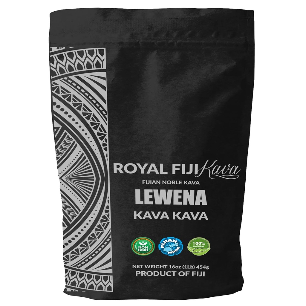 La polvere di Lewena Kava Premium Mature Kava Root Smooth & Social Kava Drink