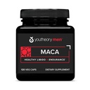 Men's Maca - Vegan Maca Supplemento per gli uomini - Supporta energia, Stamina & Endurance* - Latticini, Soia & Gluten Free - 120 Capsule vegetali