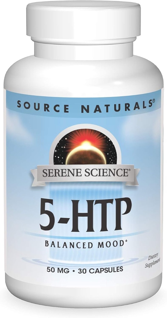 Serene Science 5HTP, 50mg - 30 capsule