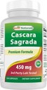 Migliori naturali Cascara Sagrada 450 mg 250 capsule