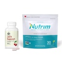 Sur Nutrim Oat Bran Polvere con 750mg Beta Glucan per il supporto comune FruiteX-B Tart Cherry Capsule Bundle