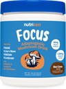 Nutricost Nutrizen AM Focus Adaptogenic Mushroom Drink (Hot Cocoa Flavored) 30 Serve - Include Reishi, Lion's Mane, Shiitake, Cordyceps