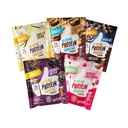 FlavCity All in One Protein Shake Powder Packets - On the Go Meal Alternative + 25g Protein & 10g Collagen, Realizzato con Organic Reishi & Cordyceps Mushrooms - No Aggiunto Zuccheri, Varietà 10 Pack