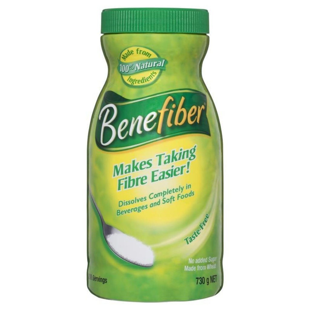 Benefiber 730gm Jumbo 25.75oz polvere supplemento di fibra 208 Serve