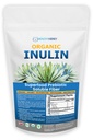 Polvere organica dell'inulina (48oz/3 lbs) supplemento di fibra solubile prebiotico dell'agave per il supporto digestivo, salute del fegato, cottura vegana, Smoothies e bevande