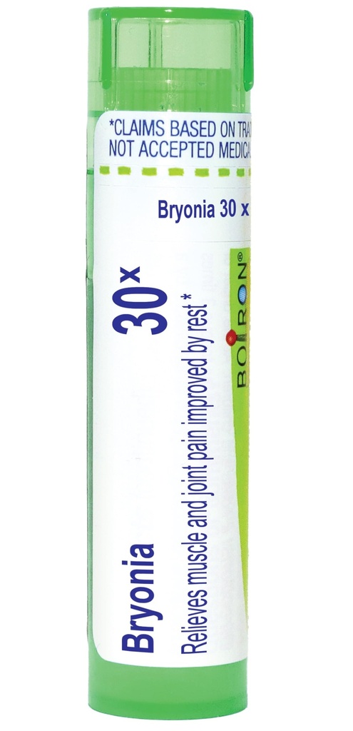 Boiron Bryonia 30X Medicina omeopatica per dolori muscolari e articolari - 80 Pellets