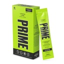 PRIME HYDRATION+ Sticks Lemon Lime | Polvere di idratazione Single Serve Sticks | Polvere di elettrolita sul Go | Basso zucchero | Caffeina-Free | Vegan | 6 Sticks
