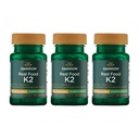 Swanson Massima Forza Vitamina K2 (Menaquinone-7)- Supplemento Vitamin Supporta Cardiovascolare e Bone Salute-Made dal Natto giapponese per aiutare a regolare il calcio (30 Softgels, 200mcg ciascuno) (3 Confezione)