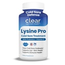 Lysine Cold Sore Treatment for Lips – con Lactobacillus Rhamnosus, Acidophilus e Vitamina C – Cold Sore Supplement for Lip & Skin Health, Immune Support & Prevention – 360 Capsule