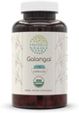 HerbEra Galangal 120 capsule, 500 mg, USDA Organic Galangal (Alpinia Galangal) radice secca (120 capsule)