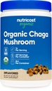 Nutricost 100% Organic Chaga Mushroom Powder 8oz (227 Serve) - Certificato USDA Organic, Gluten Free & Non-GMO