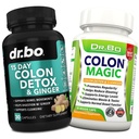 Colon Cleanser Detox Supplemento capsule - 15 giorni Colon Cleanse Pills & Probiotic Herbal Formula - Daily Bowel Movimento Supplementi per Intestinal Stomach Bloating Digestive Gut Cleansing Support