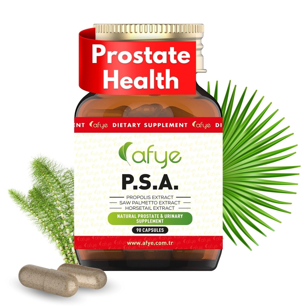 Sega Palmetto Prostate Supplemento per la salute degli uomini-prostatico & con Estratto di Propolis & Equiserio riduce il gonfiore Migliorare la capacità della vescica urinaria 90 capsule (pacchetto di 1)