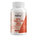 Heivy Pink Himalayan Salt Tablets 1000mg - Sodium Chloride 988mg, Non-GMO, Mineral-Rich Electrolyte Balance e Hydration, 365 Salt Tablets-Eectrolyte Supplement