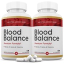 Laboratori giustificati (2 Pack Blood Balance Advanced Formula 620MG Supplemento pillole 120 capsule