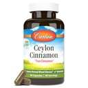 Carlson - Cannella Ceylon, Integratori di cannella, 500 mg, Pillole di estratto di cannella, Capsule di cannella di Ceylon, 90 capsule.