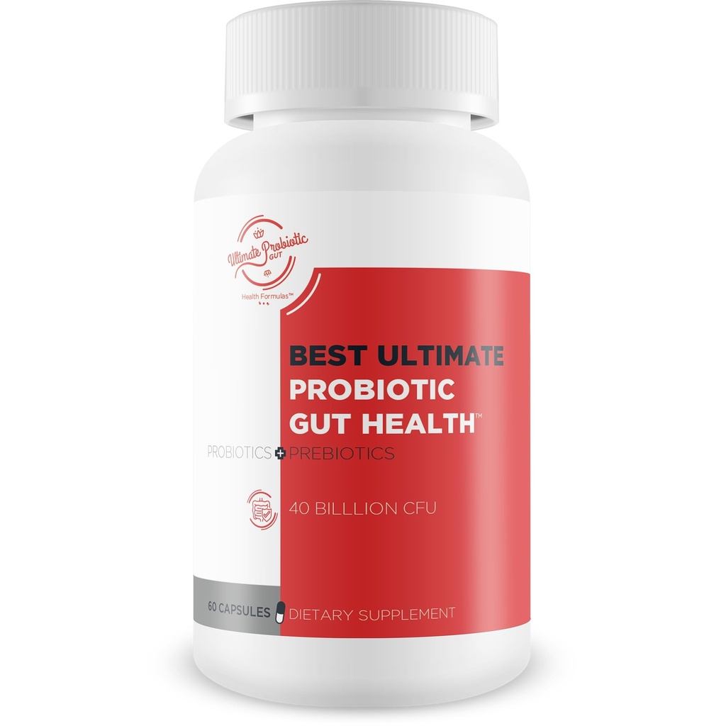 Best Ultimate Probiotic Gut Health - Il nostro miglior Total Gut Restore Probiotic - Ultimate 11 Strain Probiotics & Prebiotic Formula per ripristinare Gut Health - Leaky Gut Supplement - Acid Reflux Probiotics