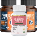 Bundle completo di Gut & Digestive Health per tutta la famiglia: 100 miliardi di probiotici + donne probiotici