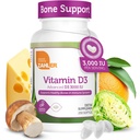 Zahler vitamina D3 3000IU, vitamina D3 Supplemento 3.000 UI, Kosher certificato (250 Softgels)