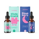 JoySpring SleepBerry Melatonina liquida per bambini e liquido Glutathione per bambini