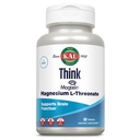 KAL Think Magnesium L-Threonate 2000 mg | Learning, Brain Health & Memory Function Support w/Magtein | Vegan, No Gluten & Non-GMO | 60 compresse