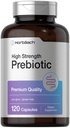 Horbäach Prebiotico per uomini e donne | 120 pillole di polvere | Supplemento di alta resistenza e qualità Premium | Non-OGM & Gluten Free Quick Release Capsule