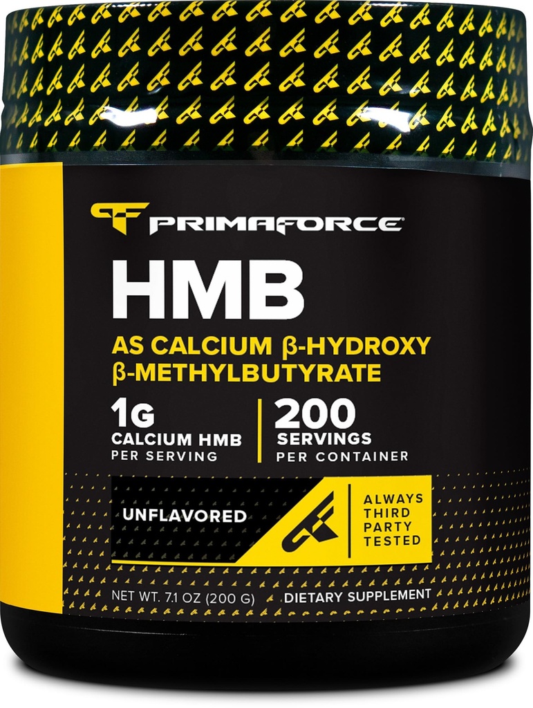 Polvere di supplemento di HMB di Primaforce (200g) (senza aroma) - puro calcio Beta-idrossi Beta-metilbutrato