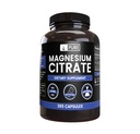 Ingredienti originali puri Citrato di Magnesio (365 capsule) No Filler di Magnesio o Riso, Sempre Pure, Verified Lab