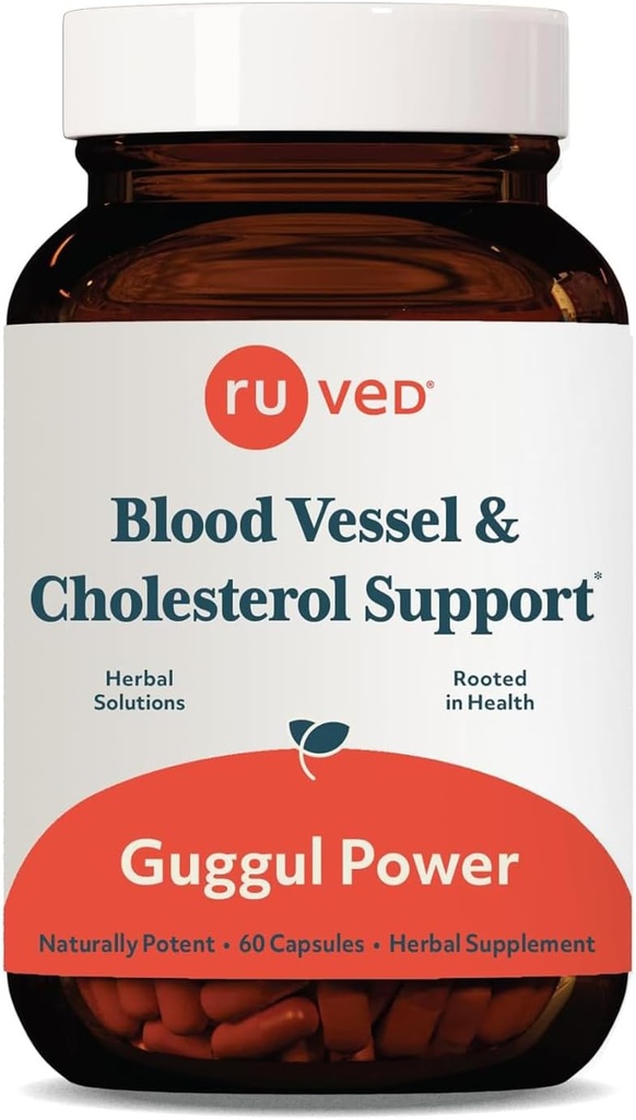 Ayush Herbs Guggul Potere - Vitamine metaboliche per le donne e gli uomini, Pillola quotidiana, Pure e Natural Metabolic Health Supplement con Guggul - 90 capsule vegetariane (1 Conte)